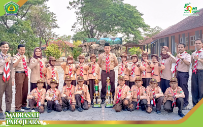 MI MANBAUL ULUM JUARA UMUM PESTA SIAGA 2023 KWARRAN KARANGAWEN